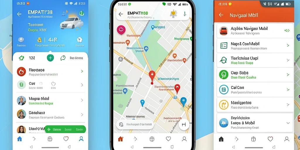 Antarmuka aplikasi EMPATI138 yang intuitif dan informatif.
